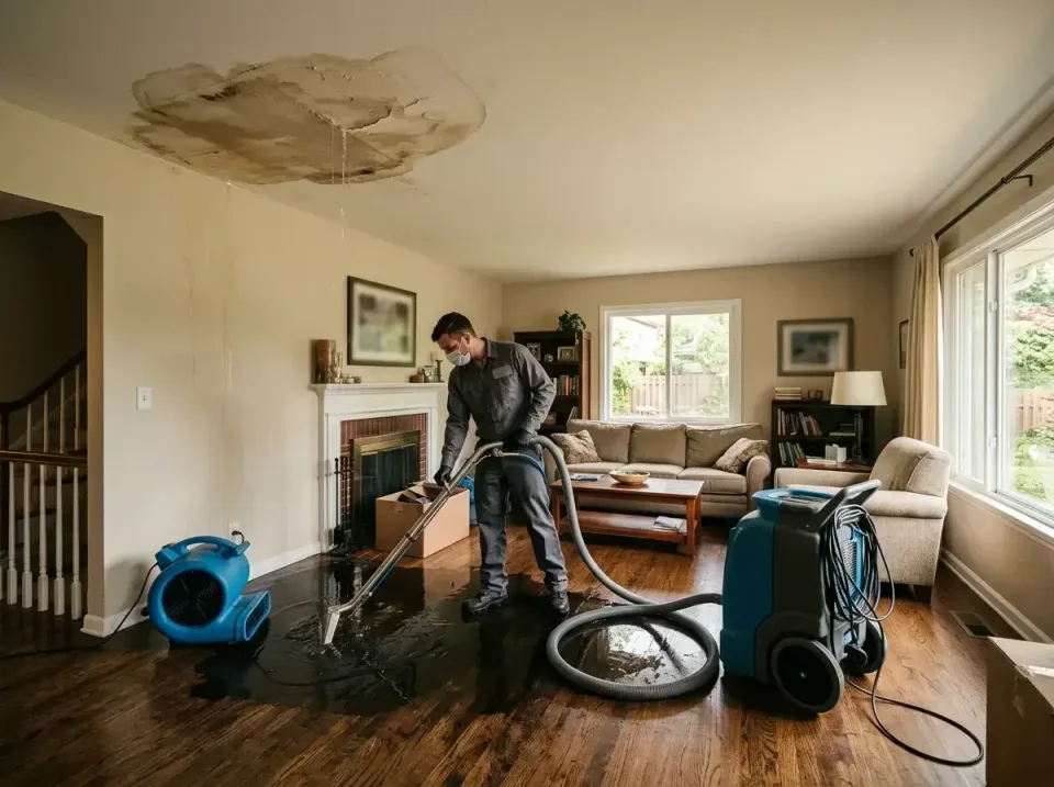 attic-pipe-burst-ceiling-drip-008 — frequently asked questions, Water Damage Restoration & Carpet Care in Bay, AR